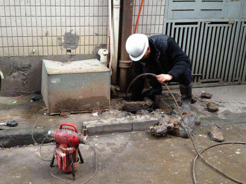 新邵疏通下水道-洗菜池疏通